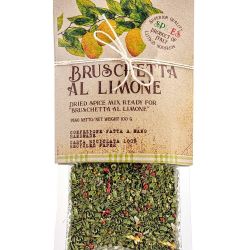 Bruschetta al limone spezia in busta