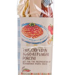 Treccioni Calabresi al sugo di Funghi Porcini