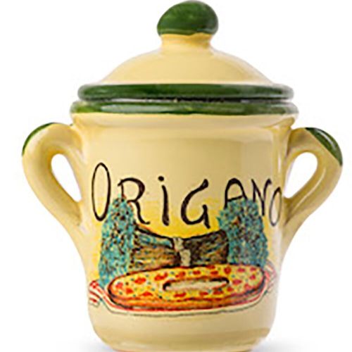 Origano in coccio in ceramica artigianale