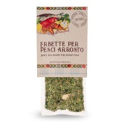 Erbe per pesci arrosto e alla griglia spezie in busta